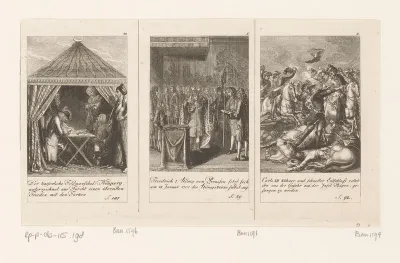 Drie voorstellingen uit de Brandenburgse geschiedenis
