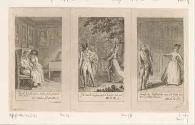 Drie voorstellingen uit Schillers Räubern