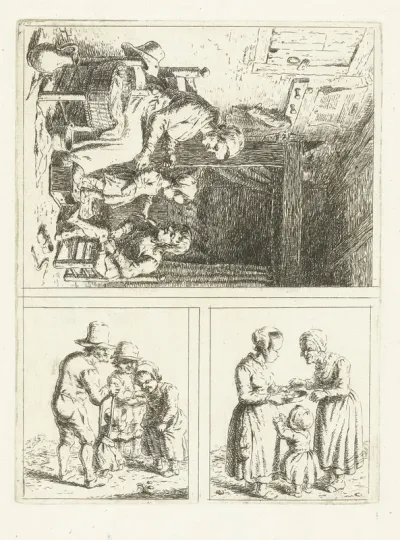 Drie voorstellingen van het gezinsleven