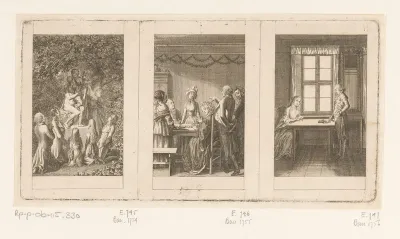 Drie voorstellingen voor verhalen voor dames van Friedrich Ehrenberg