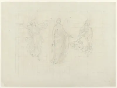 Drie vrouwelijke figuren