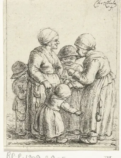 Drie vrouwen in gesprek