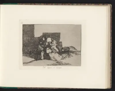 Drie vrouwen met het lichaam van een vierde vrouw
