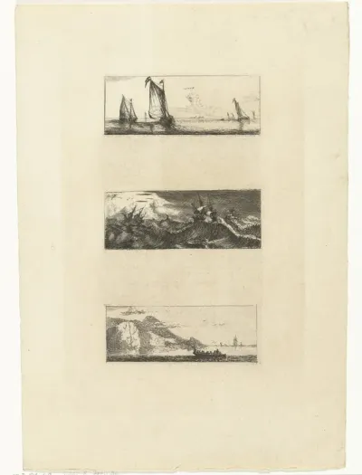 Drie zeegesichten