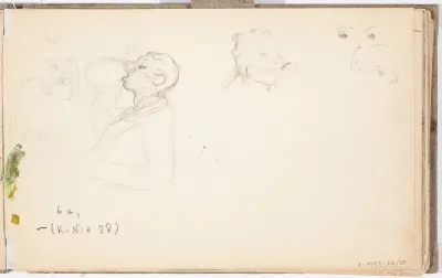 Drinking Man and Faces