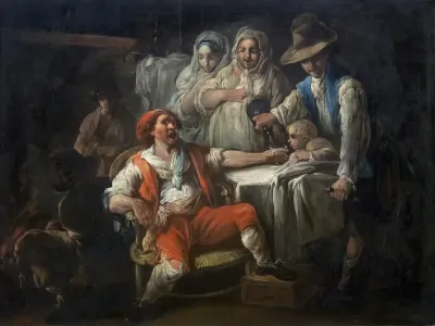 Drinking scene