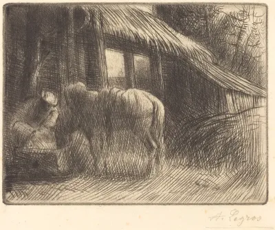 Drinking Trough, 2nd plate