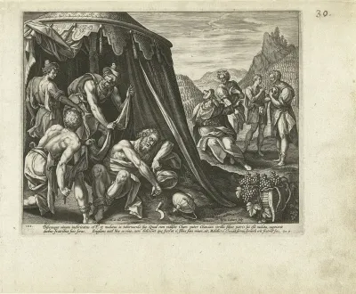 Dronkenschap van Noach: het vierde Gebod