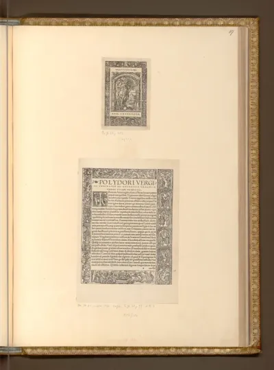 Druckermarke von Andreas Cratander; Titeleinfassung