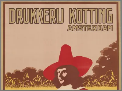 Drukkerij Kotting Amsterdam. Afd Straatbiljetten