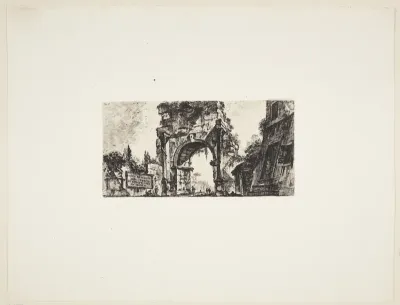 Drusus' triumfbue ved Porta San Sebastiano i Rom