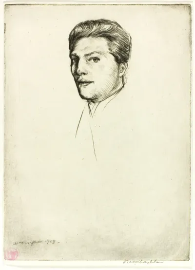 Drypoint Number Five: Portrait