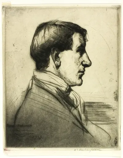 Drypoint Number Four: Portrait