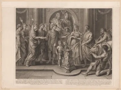 Dubbelhuwelijk van Constance Chlore en Maximien Galere