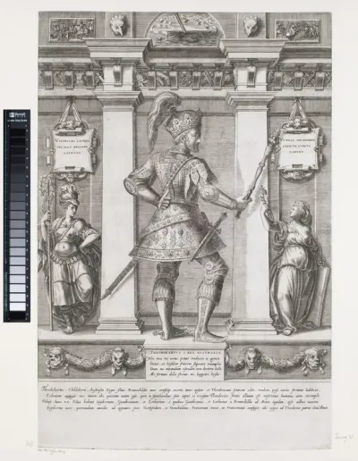Dubbelportret van Blanche van Frankrijk en Elisabeth Richezza van Polen