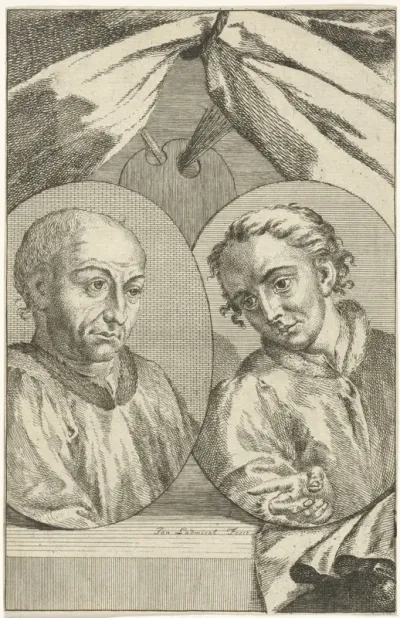Dubbelportret van Jan en Hubert van Eyck