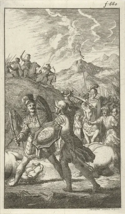 Duel tussen Radirobanes en Poliarchus