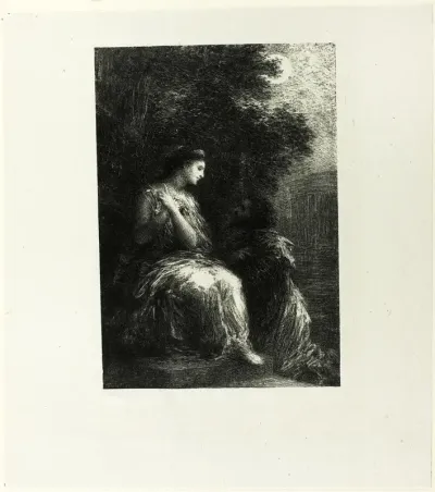 Duet of the Trojans, seventh plate