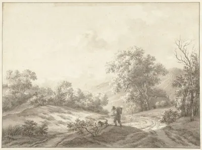 Duinlandschap bij Kraantje Lek boven Haarlem