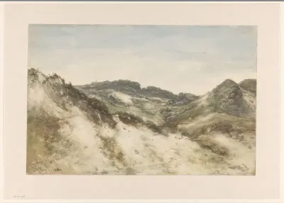 Duinlandschap bij Zorgvliet
