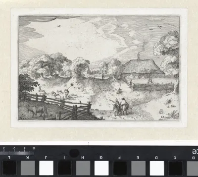 Duinweg in de omgeving van Haarlem
