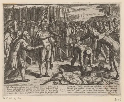 Duitse gezanten bezoeken Julius Civilis