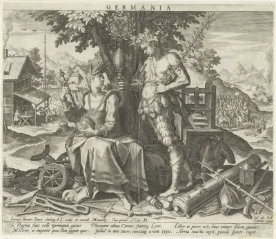 Duitsland met Ceres en Bacchus