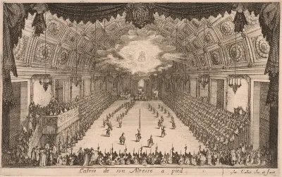 Duke Charles IV Arriving on Foot, from Combat à la Barrière