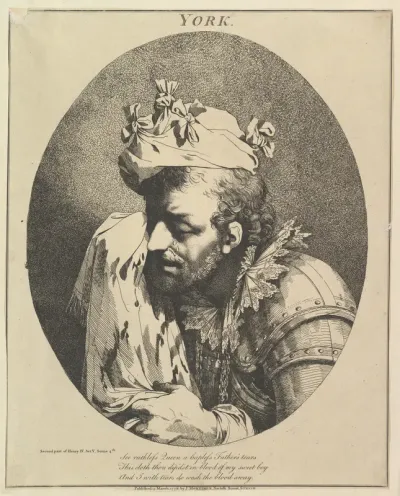 Duke of York, from "Twelve Characters from Shakespeare"