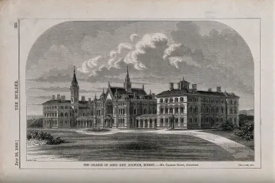 Dulwich College: the buildings of the new school