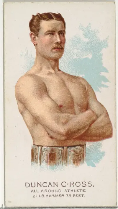 Duncan C. Ross, All Around Athlete, from World's Champions, Series 2 (N29) for Allen & Ginter Cigarettes