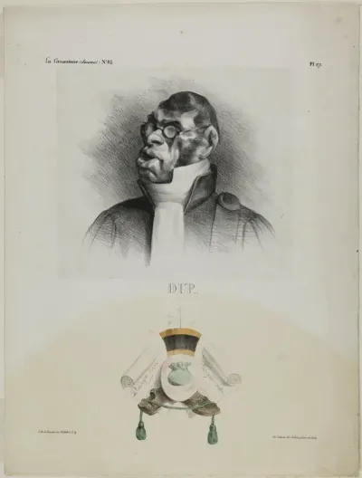 Dup…, plate 171 from Célébrités de la Caricature