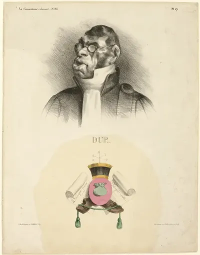 DUP..., plate 171 from Célébrités de la Caricature