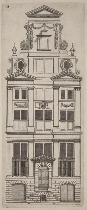 Dutch Facade Elevation: pl. 3