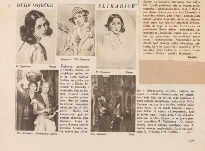 Dvije osječke slikarice