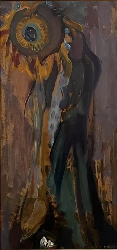 Dying sunflower I