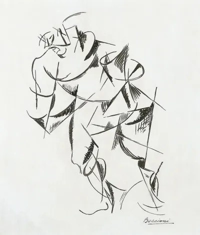Dynamism of the Human Body: Boxer