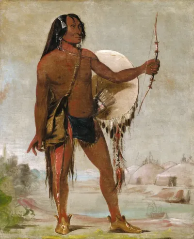 E'e a chín che a, Red Thunder, Son of Black Moccasin