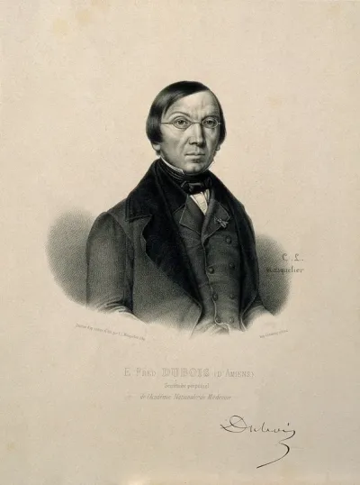 E. Frédéric Dubois d'Amiens. Lithograph by C. L. Masquelier, 1849