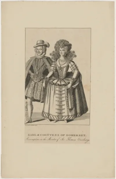 Earl and Countess of Somerset, Accomplices inthe Murder of Sir Thomas Overbury