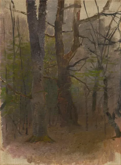 Early Spring. Forest