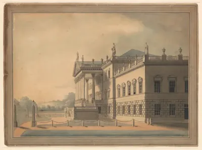 East Front of Wentworth Woodhouse, Yorkshire
