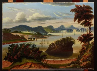 Eastport, and Passamaquoddy Bay (View of Hudson Valley)