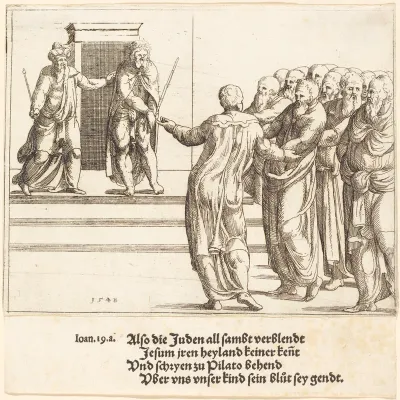Ecce Homo, and the Jews Deny Christ