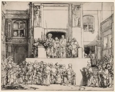 Ecce Homo. Christ Presented to the People