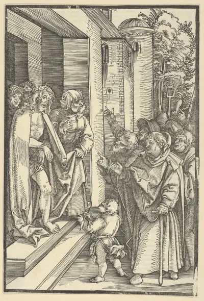 Ecce Homo, from Speculum passionis domini nostri Ihesu Christi