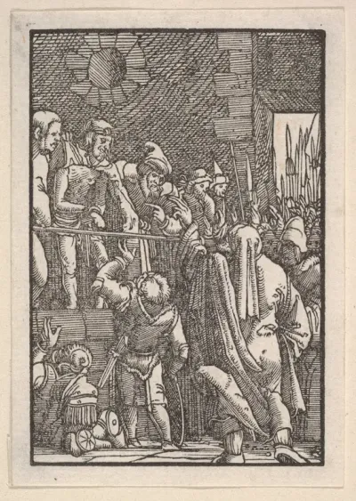 Ecce Homo, from "The Fall and Salvation of Mankind Through the Life and Passion of Christ"