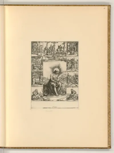 Ecce Homo mit Szenen aus der Passion