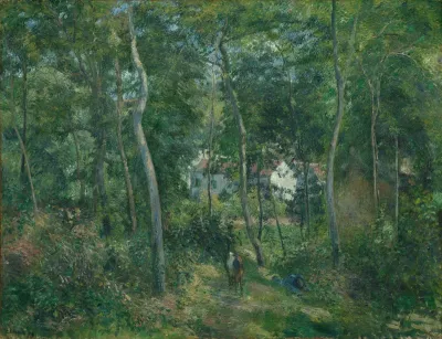 Edge of the Woods Near L'Hermitage, Pontoise