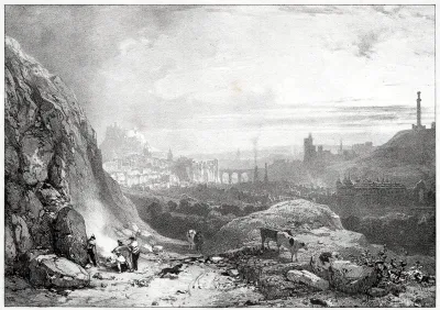 Edinburgh from St. Anthony Chapel
